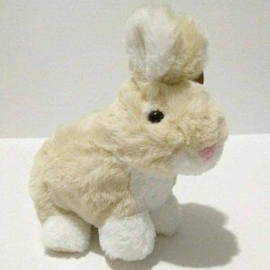 Animal Adventure Hopscotch Bunny Cream Plush Soft Fluffy 9" Easter Rabbit New